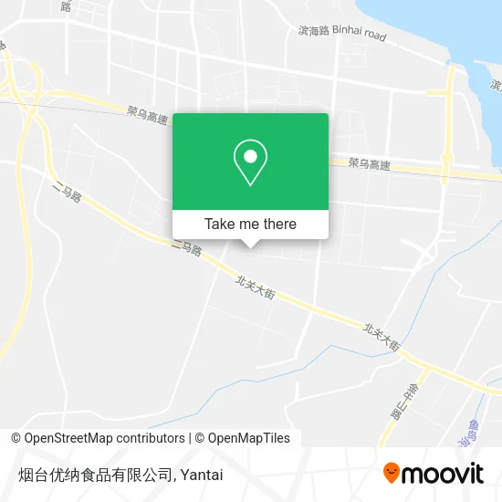 烟台优纳食品有限公司 map