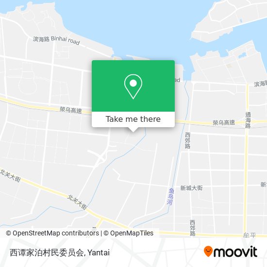 西谭家泊村民委员会 map
