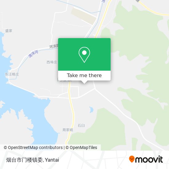 烟台市门楼镇委 map