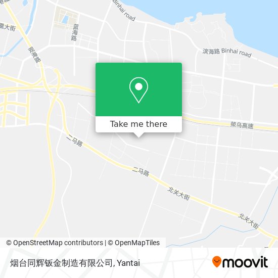 烟台同辉钣金制造有限公司 map