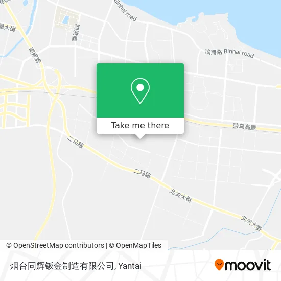 烟台同辉钣金制造有限公司 map