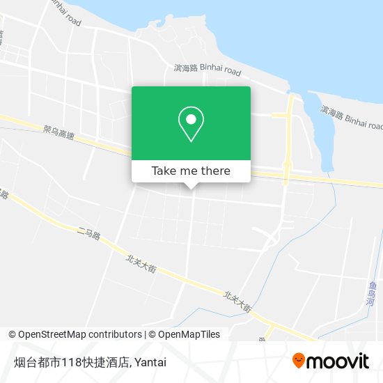 烟台都市118快捷酒店 map