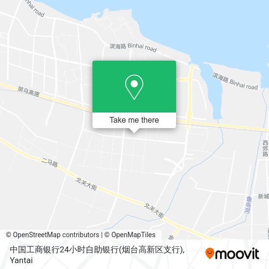 中国工商银行24小时自助银行(烟台高新区支行) map