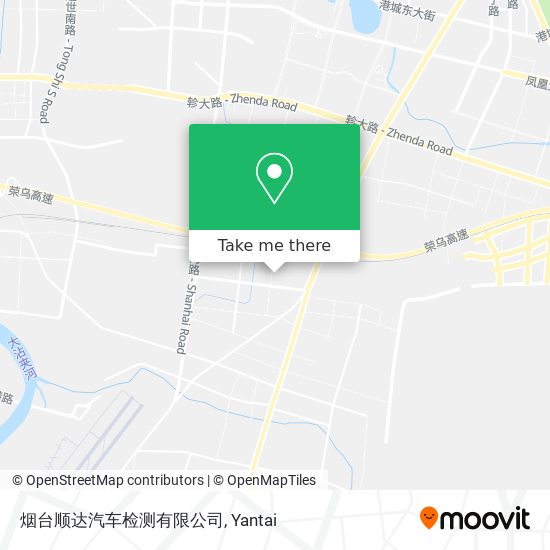 烟台顺达汽车检测有限公司 map