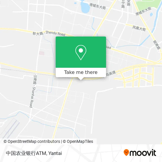 中国农业银行ATM map