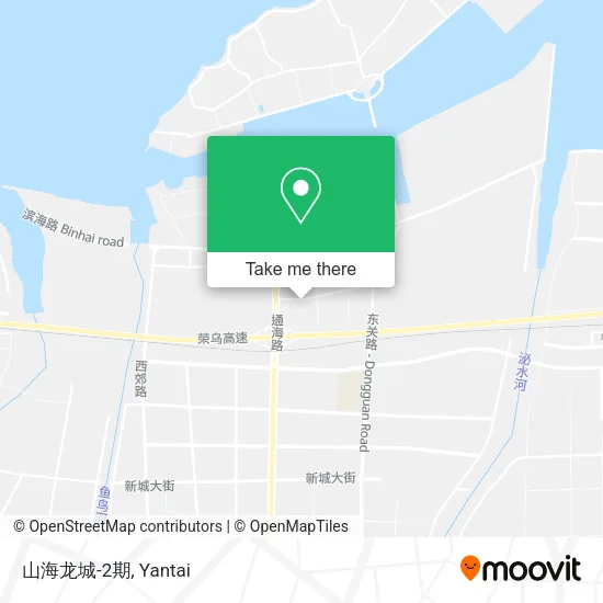 山海龙城-2期 map