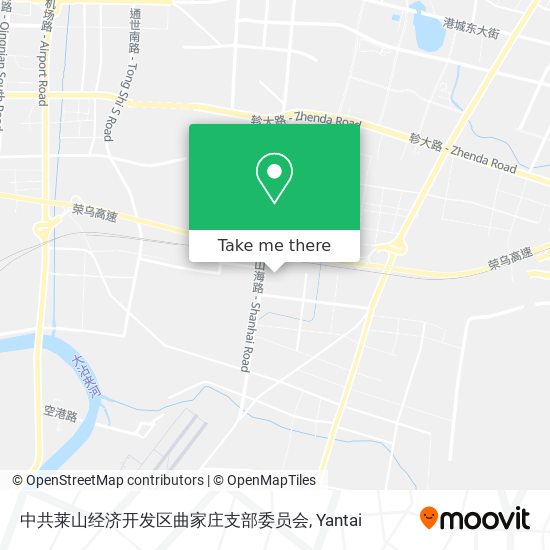 中共莱山经济开发区曲家庄支部委员会 map