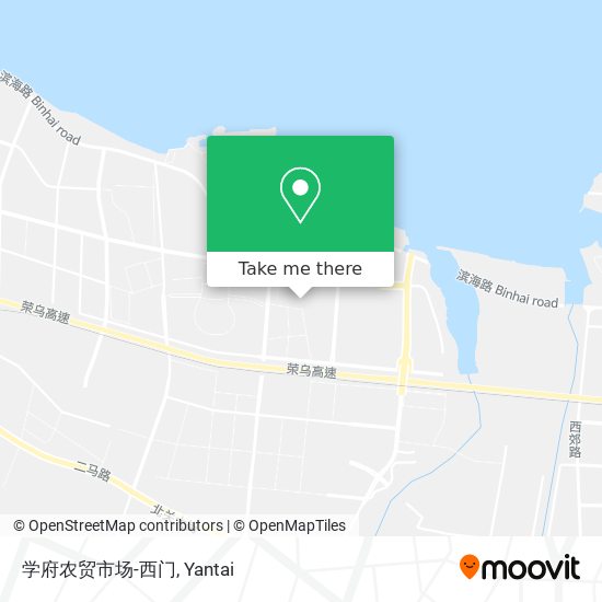 学府农贸市场-西门 map