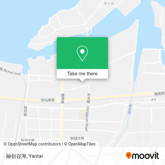 融创迩海 map