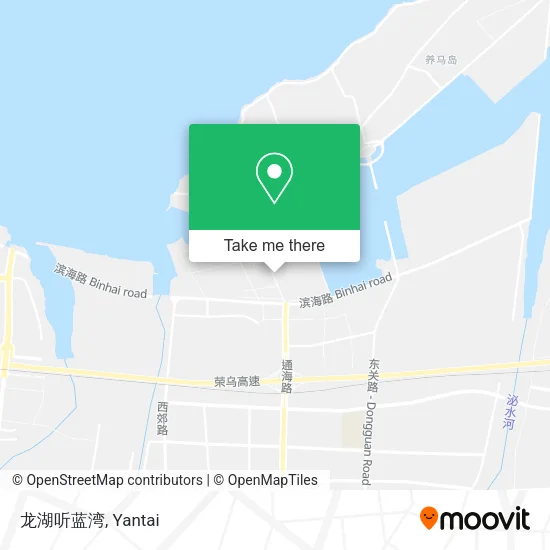 龙湖听蓝湾 map