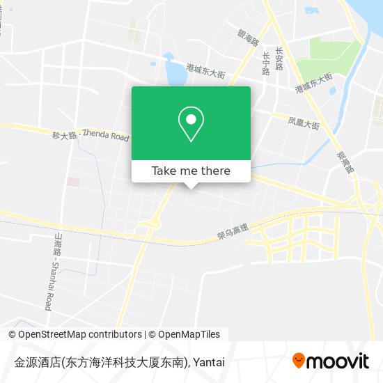 金源酒店(东方海洋科技大厦东南) map