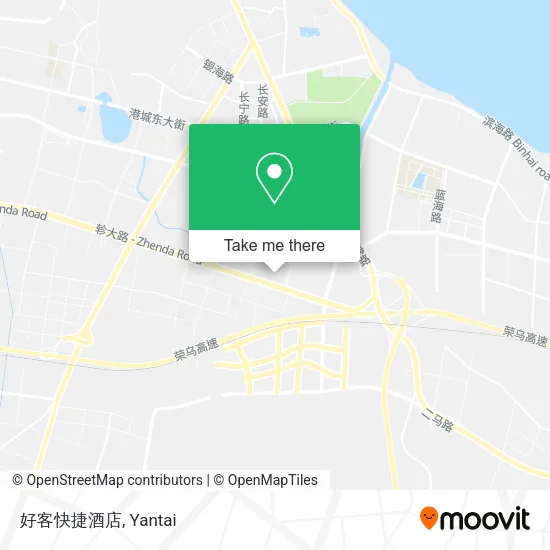 好客快捷酒店 map