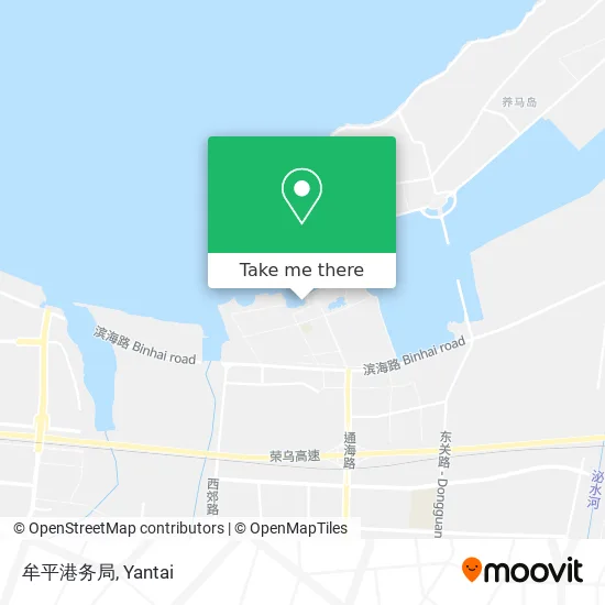 牟平港务局 map