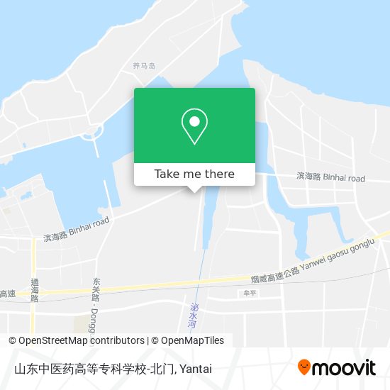 山东中医药高等专科学校-北门 map