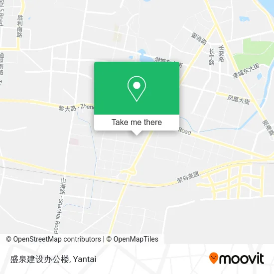 盛泉建设办公楼 map