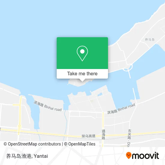 养马岛渔港 map