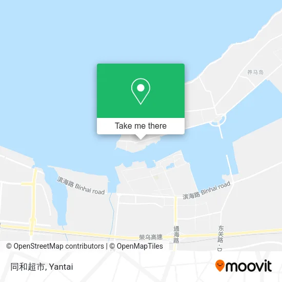 同和超市 map