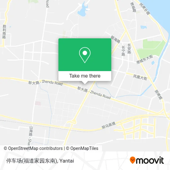 停车场(福道家园东南) map