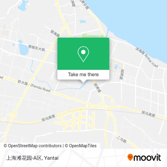 上海滩花园-A区 map