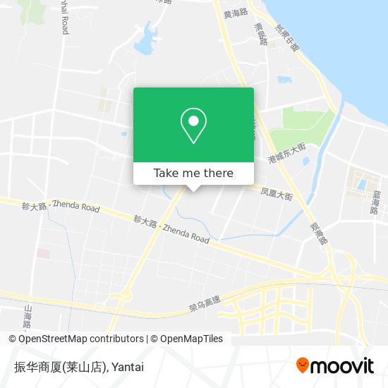 振华商厦(莱山店) map