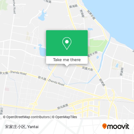 宋家庄小区 map