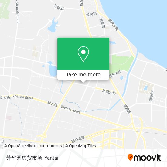 芳华园集贸市场 map