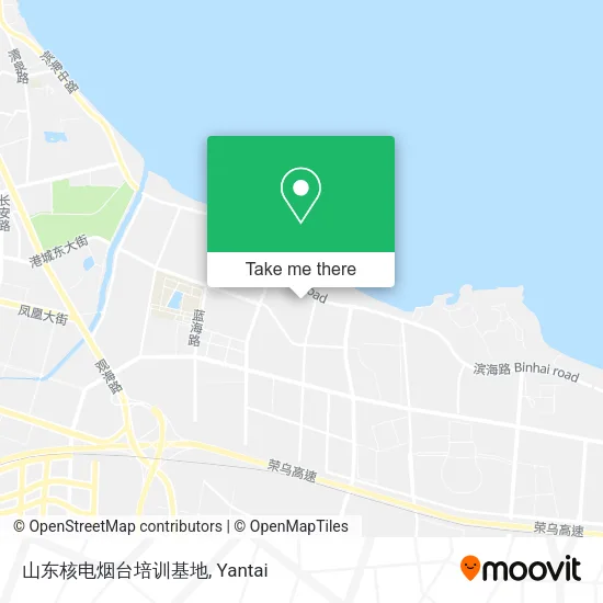山东核电烟台培训基地 map