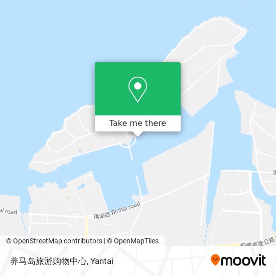养马岛旅游购物中心 map