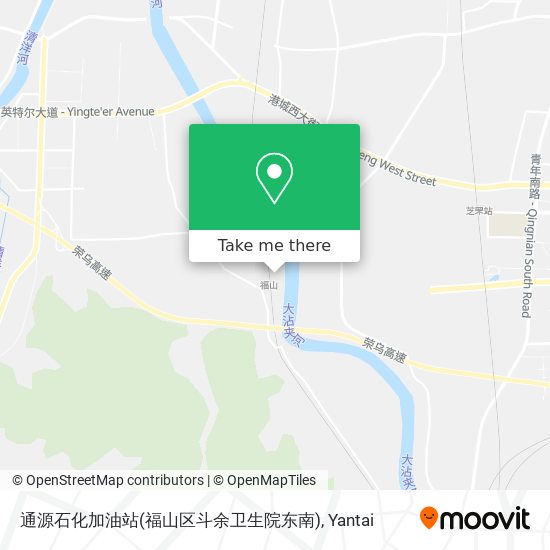 通源石化加油站(福山区斗余卫生院东南) map