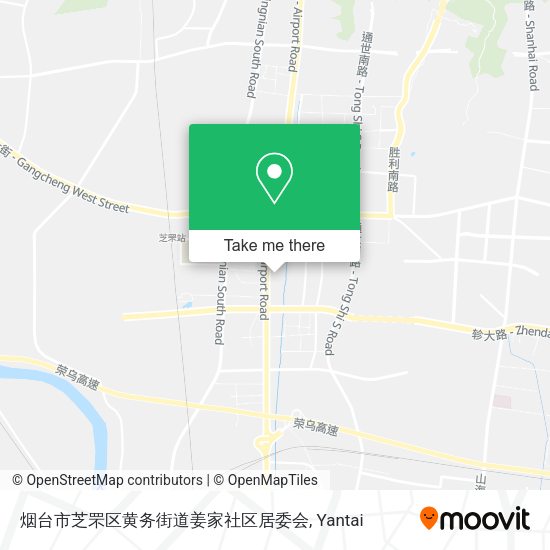 烟台市芝罘区黄务街道姜家社区居委会 map