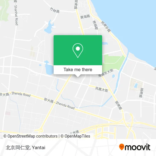 北京同仁堂 map