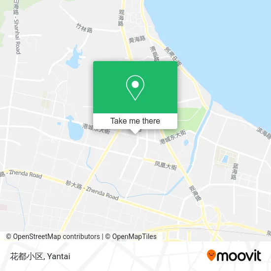 花都小区 map