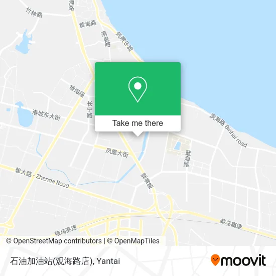 石油加油站(观海路店) map