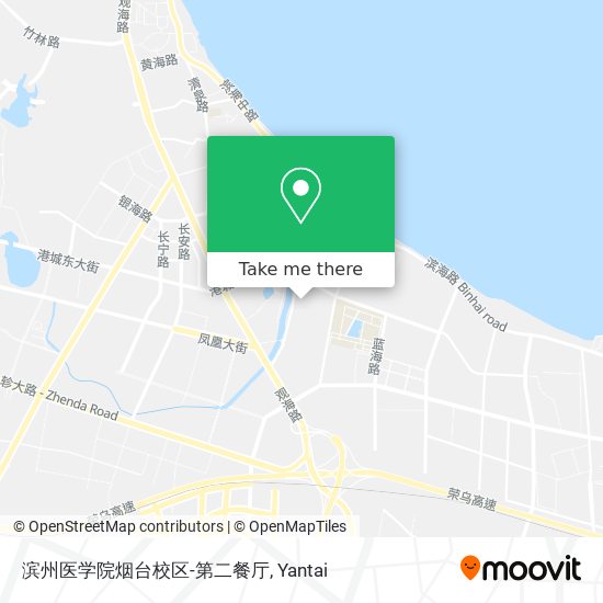 滨州医学院烟台校区-第二餐厅 map