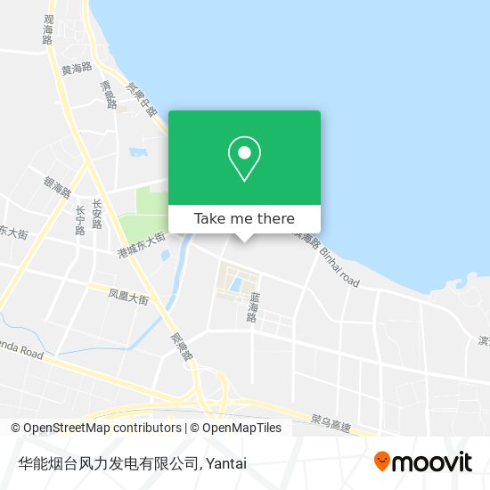 华能烟台风力发电有限公司 map