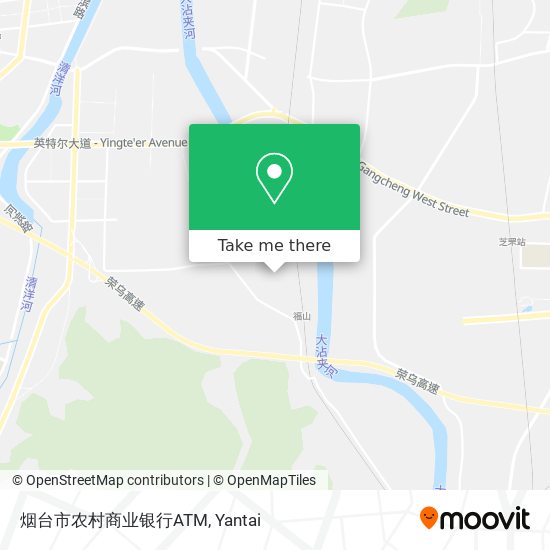 烟台市农村商业银行ATM map