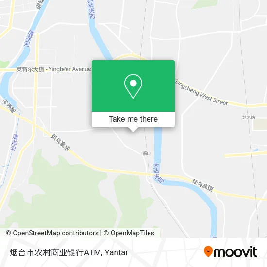 烟台市农村商业银行ATM map
