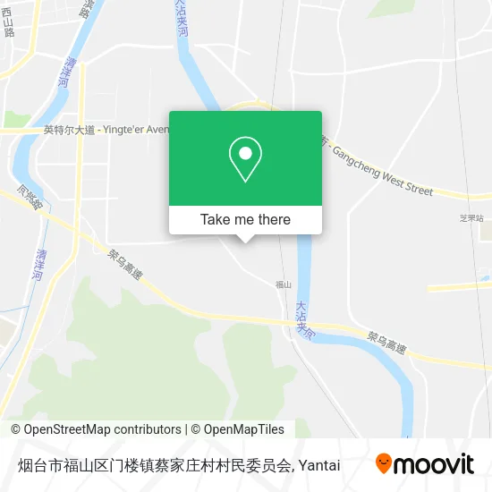 烟台市福山区门楼镇蔡家庄村村民委员会 map