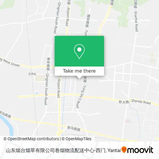 山东烟台烟草有限公司卷烟物流配送中心-西门 map