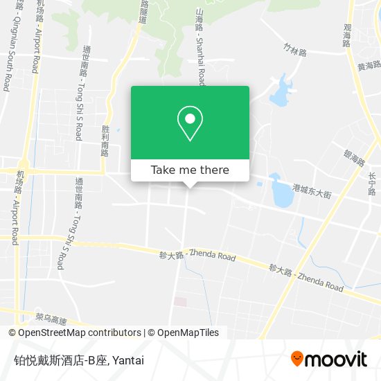 铂悦戴斯酒店-B座 map