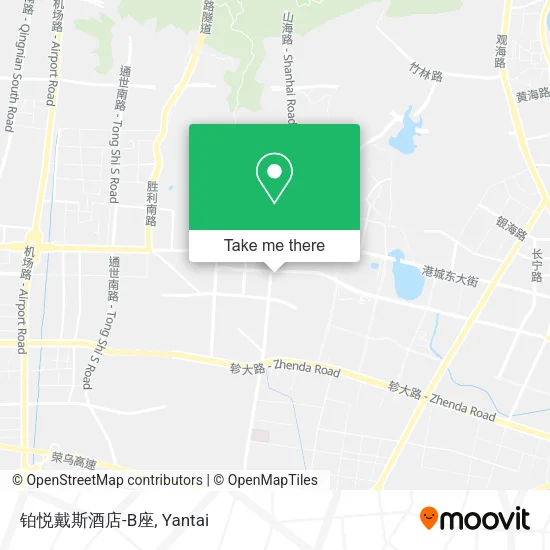 铂悦戴斯酒店-B座 map