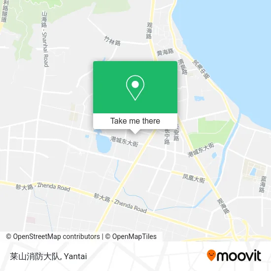 莱山消防大队 map