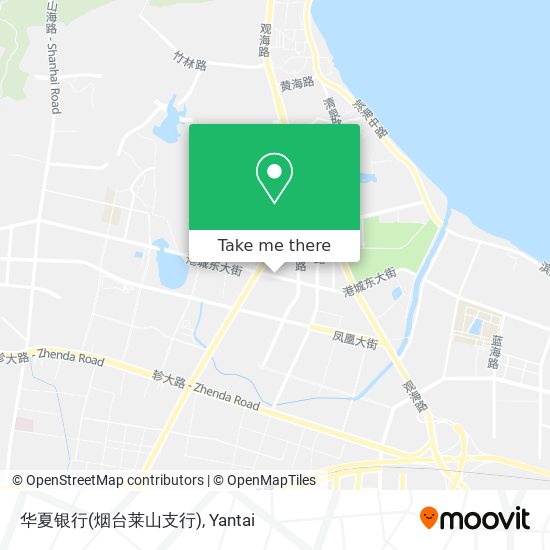 华夏银行(烟台莱山支行) map