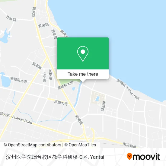 滨州医学院烟台校区教学科研楼-C区 map
