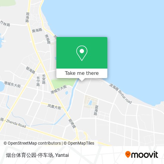 烟台体育公园-停车场 map