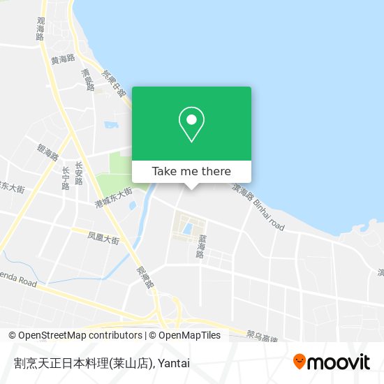 割烹天正日本料理(莱山店) map