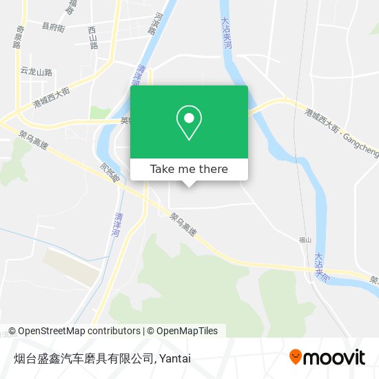烟台盛鑫汽车磨具有限公司 map
