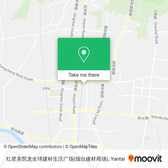 红星美凯龙全球建材生活广场(烟台建材商场) map