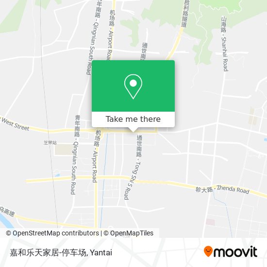 嘉和乐天家居-停车场 map