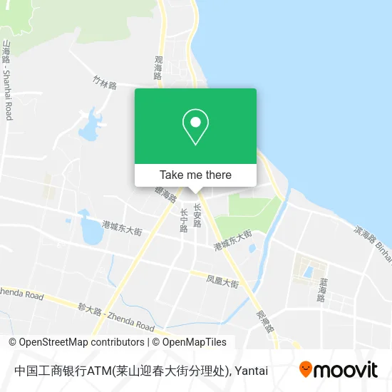 中国工商银行ATM(莱山迎春大街分理处) map